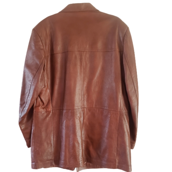 Cabretta leather by Grais Men's coat - Picture 3 of 5